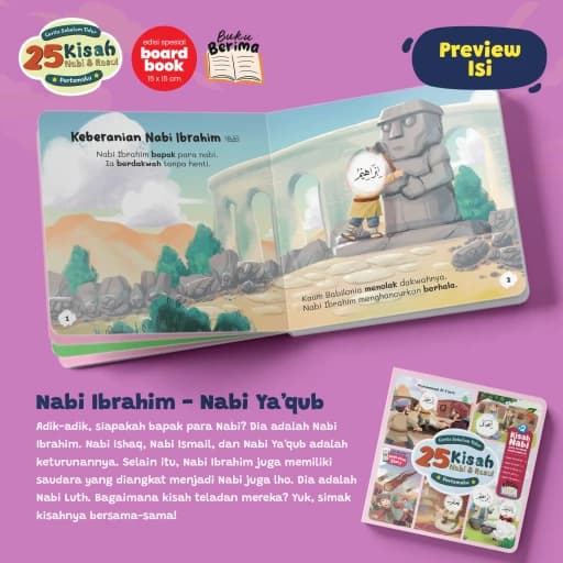 Cerita Sebelum Tidur Pertamaku - 25 Kisah Nabi dan Rasul - foto 8