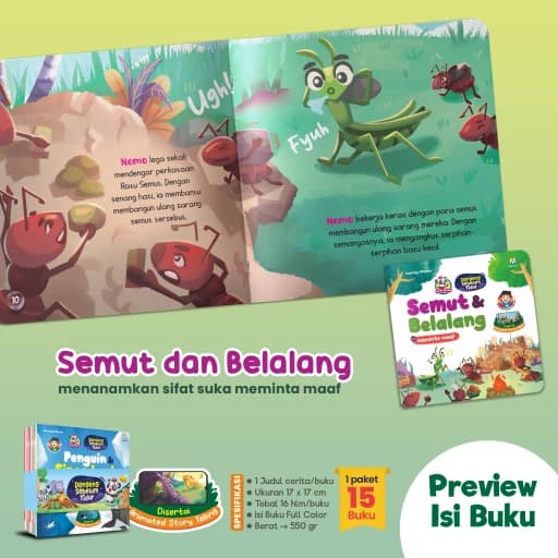 Paket Dongeng Sebelum Tidur - Cerita Hewan - foto 9