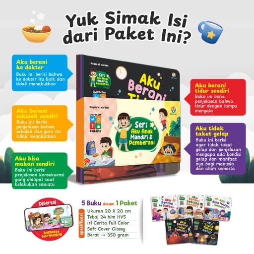 Seri Aku Anak Mandiri dan Pemberani - foto 2