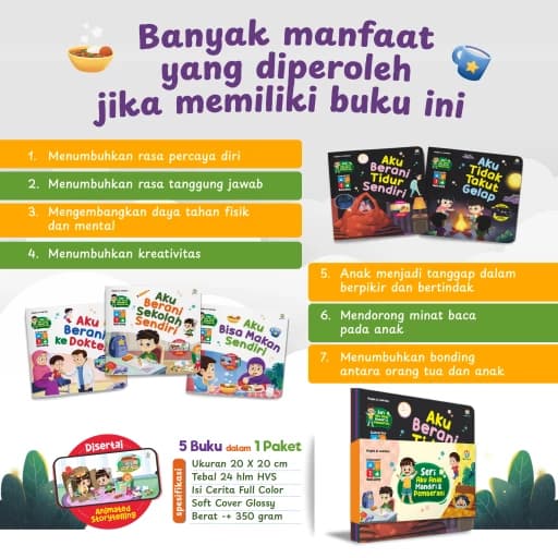 Seri Aku Anak Mandiri dan Pemberani - foto 3