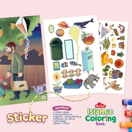 My First Islamic Coloring Book - foto 9
