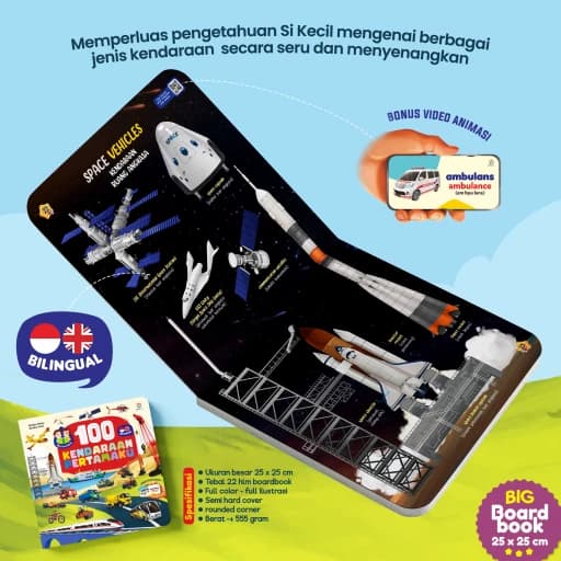 My First Book 100 Kendaraan Pertamaku - foto 5