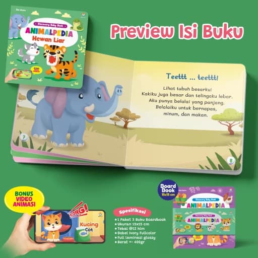 Discovery Baby Book ANIMALPEDIA - foto 7