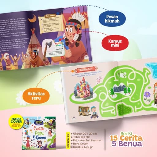 Dongeng Sebelum Tidur - Cerita Putri 5 Benua - foto 3