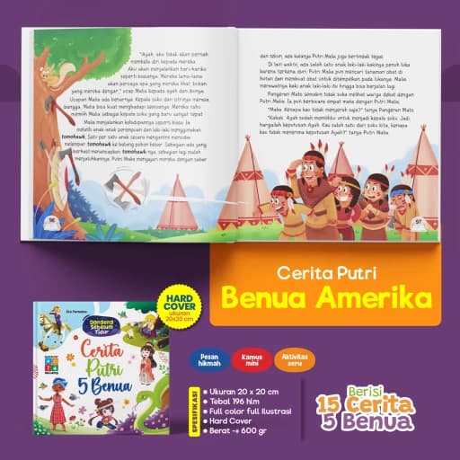 Dongeng Sebelum Tidur - Cerita Putri 5 Benua - foto 5