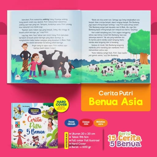 Dongeng Sebelum Tidur - Cerita Putri 5 Benua - foto 6