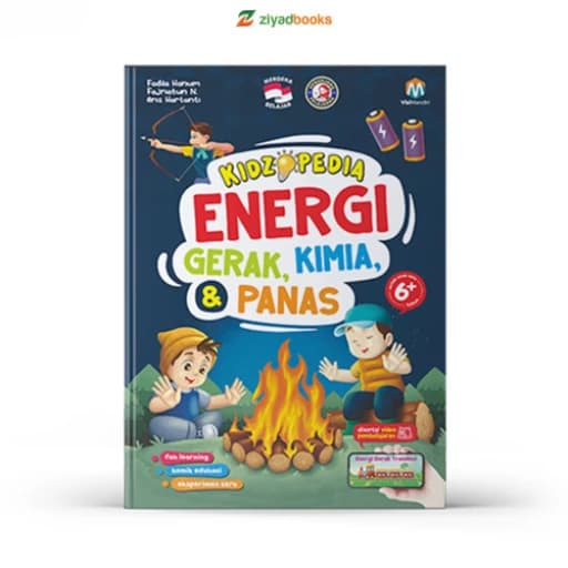 Kidzopedia Energi Gerak, Kimia, & Panas (KEEP PRIORITAS)
