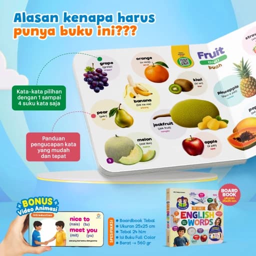 My Early English Words (Boardbook) - foto 3