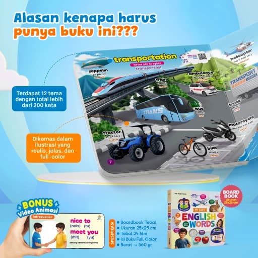 My Early English Words (Boardbook) - foto 4
