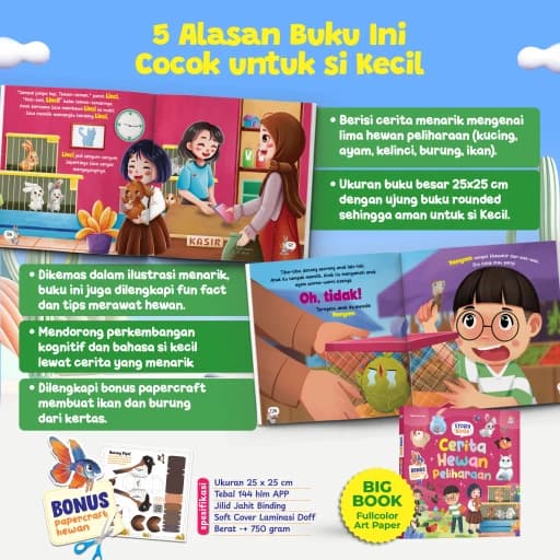 Story Book Cerita Hewan Peliharaan - foto 2