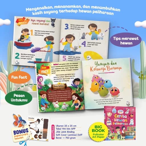 Story Book Cerita Hewan Peliharaan - foto 3