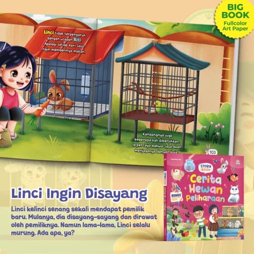 Story Book Cerita Hewan Peliharaan - foto 7