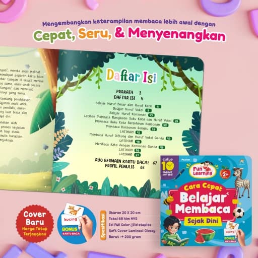 Fun Learning Cara Cepat Belajar Membaca Sejak Dini - foto 5