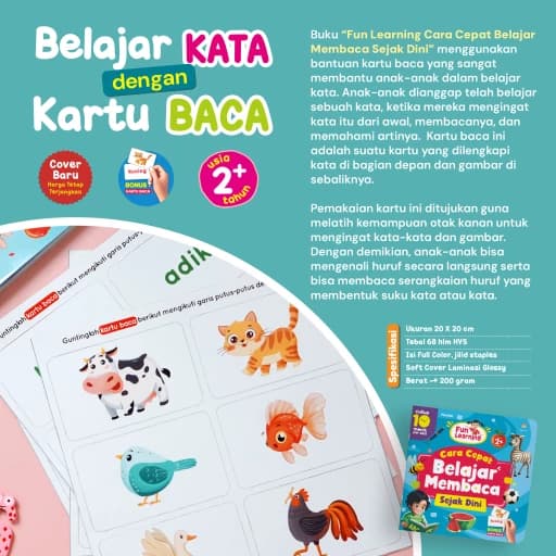 Fun Learning Cara Cepat Belajar Membaca Sejak Dini - foto 6
