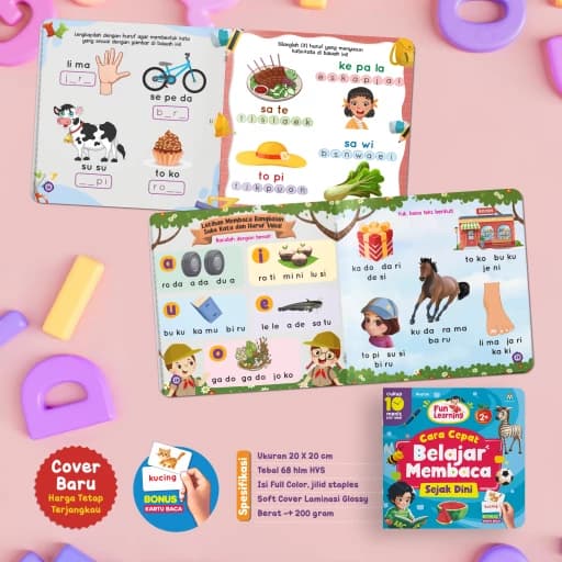 Fun Learning Cara Cepat Belajar Membaca Sejak Dini - foto 8