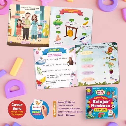 Fun Learning Cara Cepat Belajar Membaca Sejak Dini - foto 9