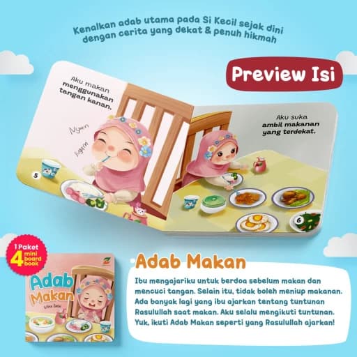 My First Book of Adab (mini Boardbook) - foto 4