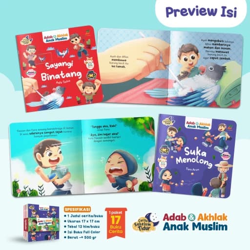 Cerita Sebelum Tidur - Adab dan Akhlak Anak Muslim - foto 6