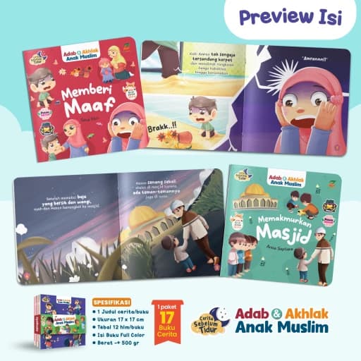 Cerita Sebelum Tidur - Adab dan Akhlak Anak Muslim - foto 7
