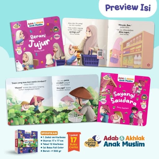 Cerita Sebelum Tidur - Adab dan Akhlak Anak Muslim - foto 8