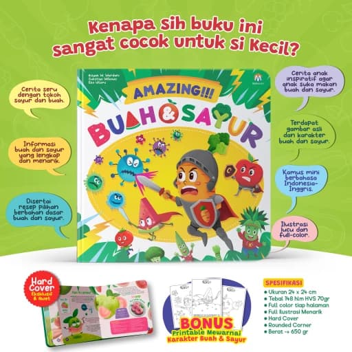 Amazing!!! Buah dan Sayur - foto 2