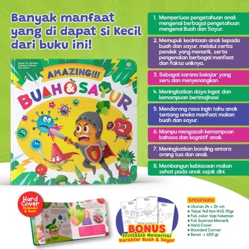 Amazing!!! Buah dan Sayur - foto 3