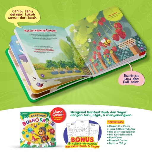 Amazing!!! Buah dan Sayur - foto 5