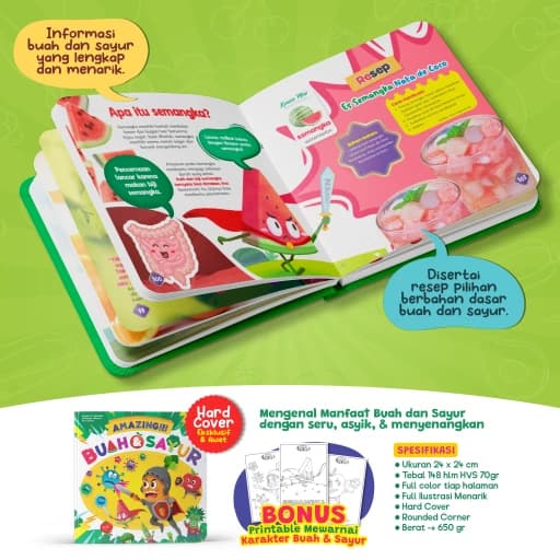 Amazing!!! Buah dan Sayur - foto 7