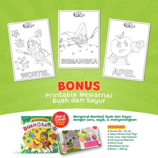 Amazing!!! Buah dan Sayur - foto 8