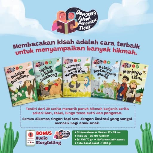 0695 - Paket Dongeng Islami Pengantar Tidur - foto 9