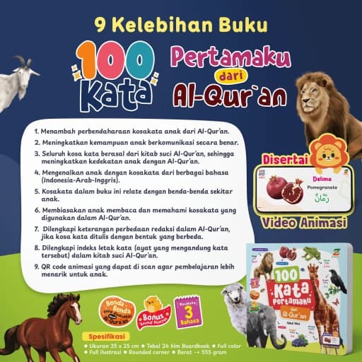 100 Kata Pertamaku dari Al Quran - foto 4