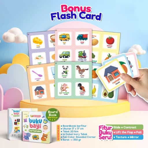 Buku Bayi Pertamaku (Boardbook Berfitur) - foto 3