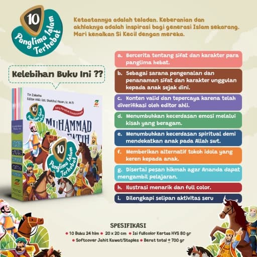 Seri 10 Panglima Islam Terhebat - foto 2