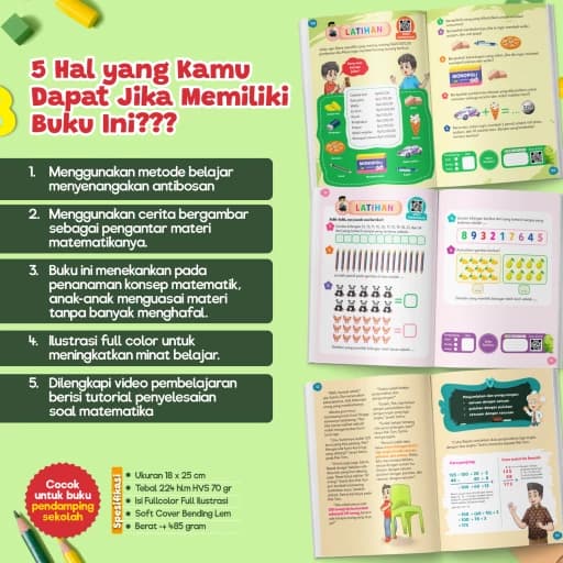 0747 - Genius Jago Matematika Basic 1 - foto 2