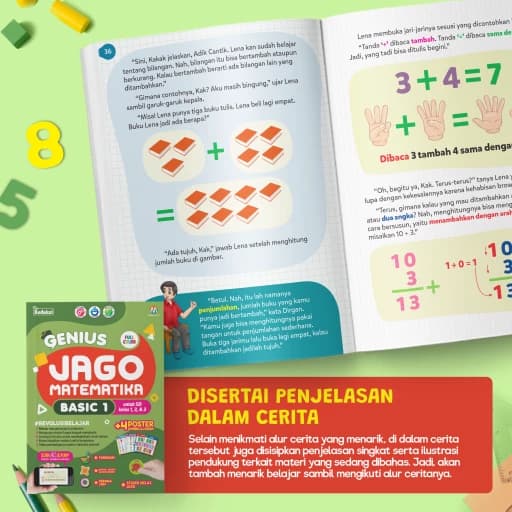 0747 - Genius Jago Matematika Basic 1 - foto 5