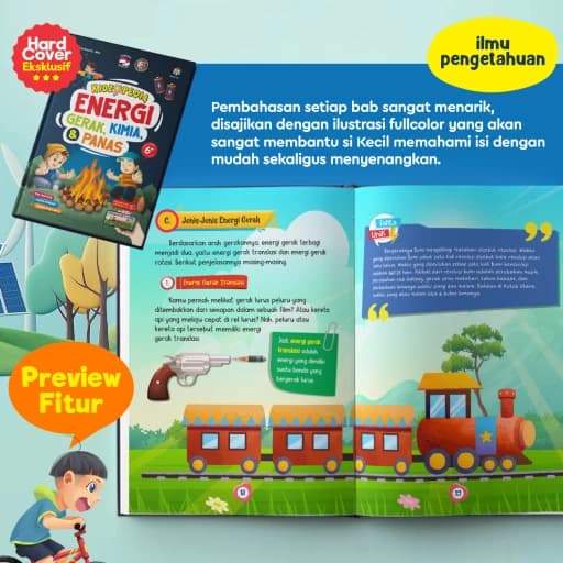 Kidzopedia Energi Gerak, Kimia, & Panas - foto 2