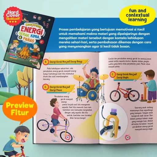 Kidzopedia Energi Gerak, Kimia, & Panas - foto 4