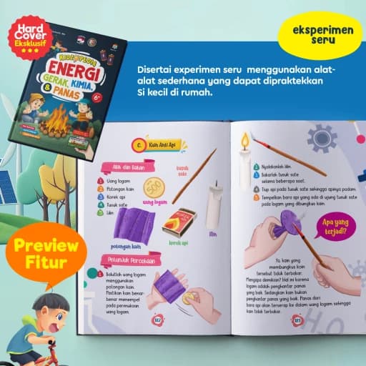 Kidzopedia Energi Gerak, Kimia, & Panas - foto 6