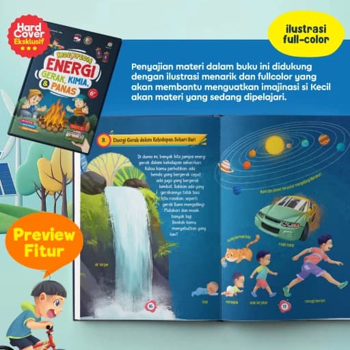 Kidzopedia Energi Gerak, Kimia, & Panas - foto 8