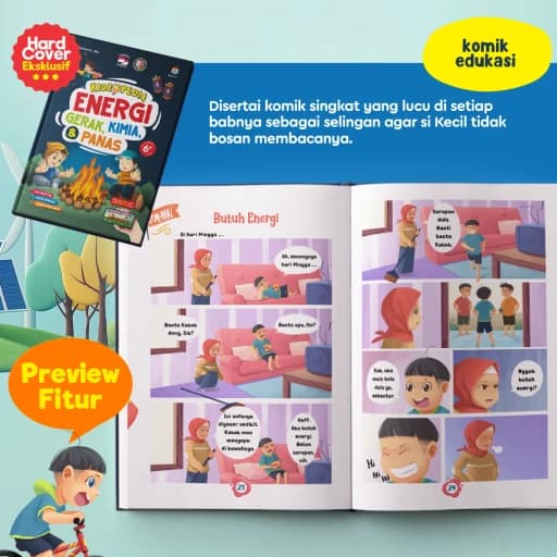 Kidzopedia Energi Gerak, Kimia, & Panas - foto 9