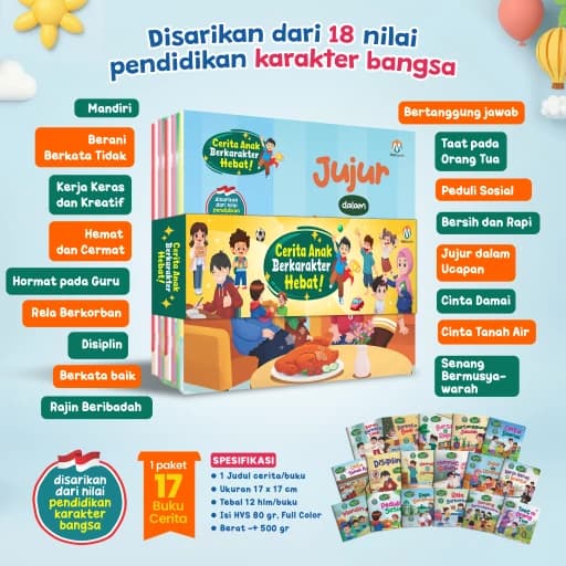 Seri Cerita Anak Berkarakter Hebat - foto 2