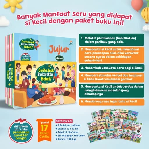 Seri Cerita Anak Berkarakter Hebat - foto 4