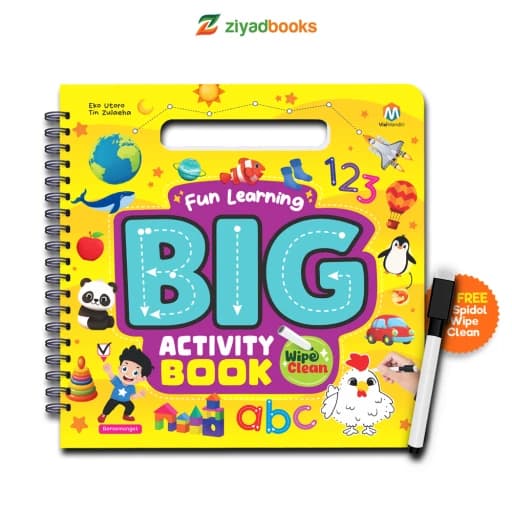 Fun Learning BIG Activity Book (Wipe Clean)