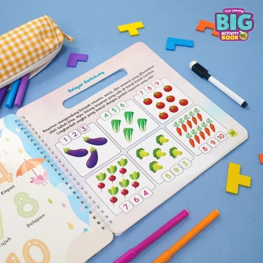 Fun Learning BIG Activity Book (Wipe Clean) - foto 7