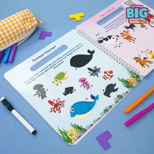Fun Learning BIG Activity Book (Wipe Clean) - foto 8