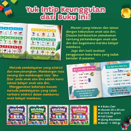 Belajar Membaca Metode TBUN - foto 3