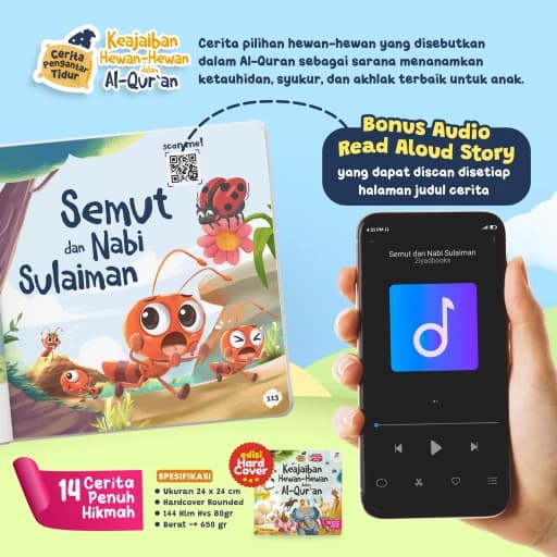 Cerita Pengantar Tidur - Keajaiban Hewan-Hewan dalam AL Quran (HC) - foto 4