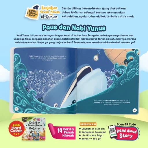 Cerita Pengantar Tidur - Keajaiban Hewan-Hewan dalam AL Quran (HC) - foto 5