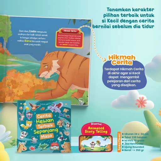 Dongeng Sebelum Tidur - Cerita Hewan Terbaik Sepanjang Masa (HC) - foto 5