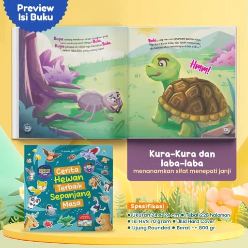 Dongeng Sebelum Tidur - Cerita Hewan Terbaik Sepanjang Masa (HC) - foto 9